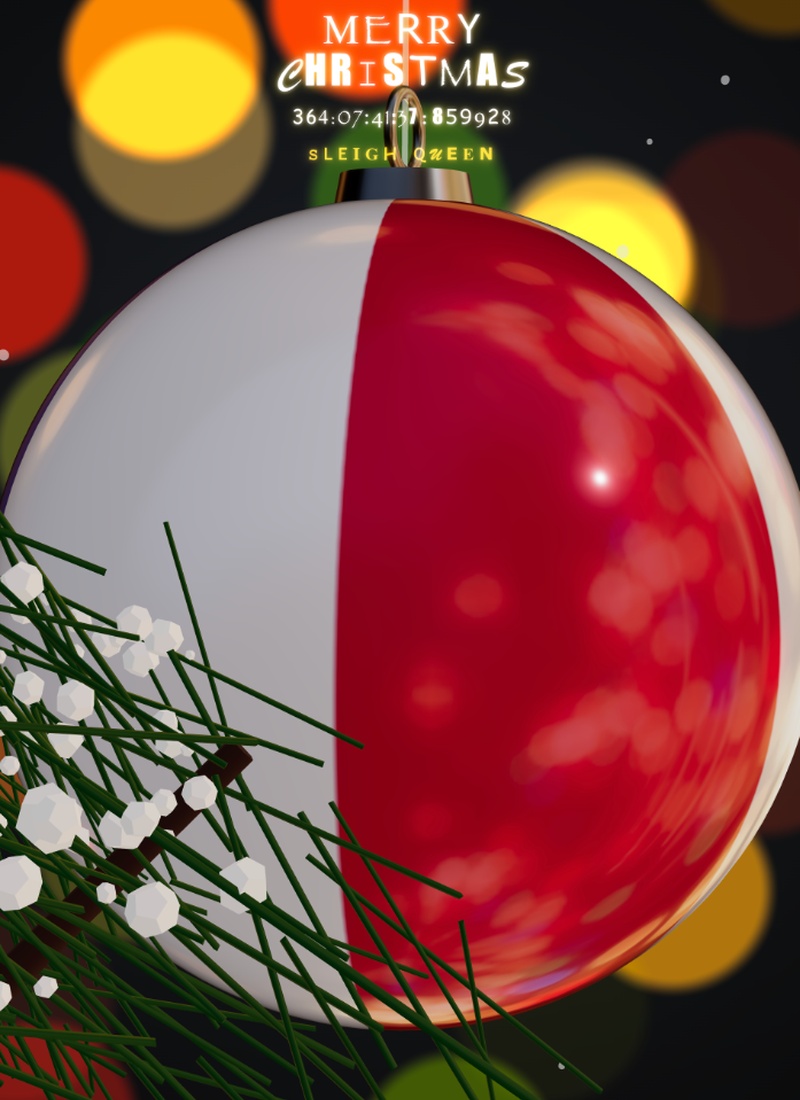 3D Christmas Ornament